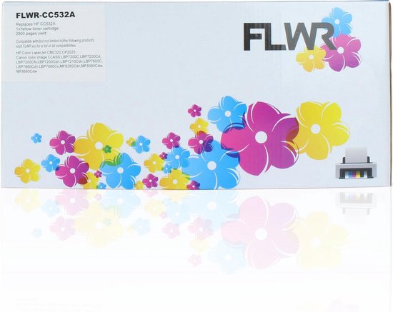 HP FLWR - Toner / 304A / - Geschikt voor - Geel