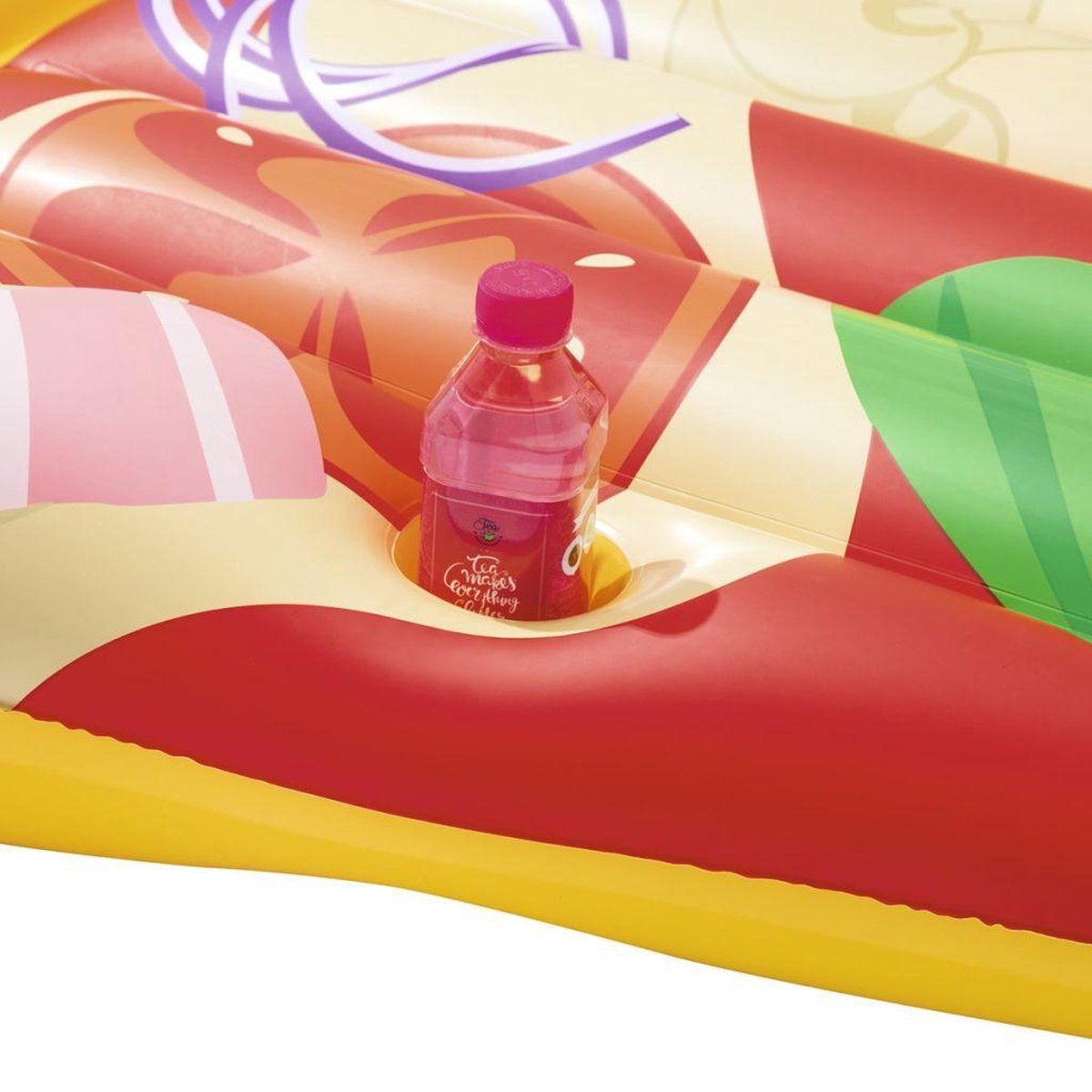 Bestway Luchtbed Opblaasbaar Pizza Party 188x130 Cm