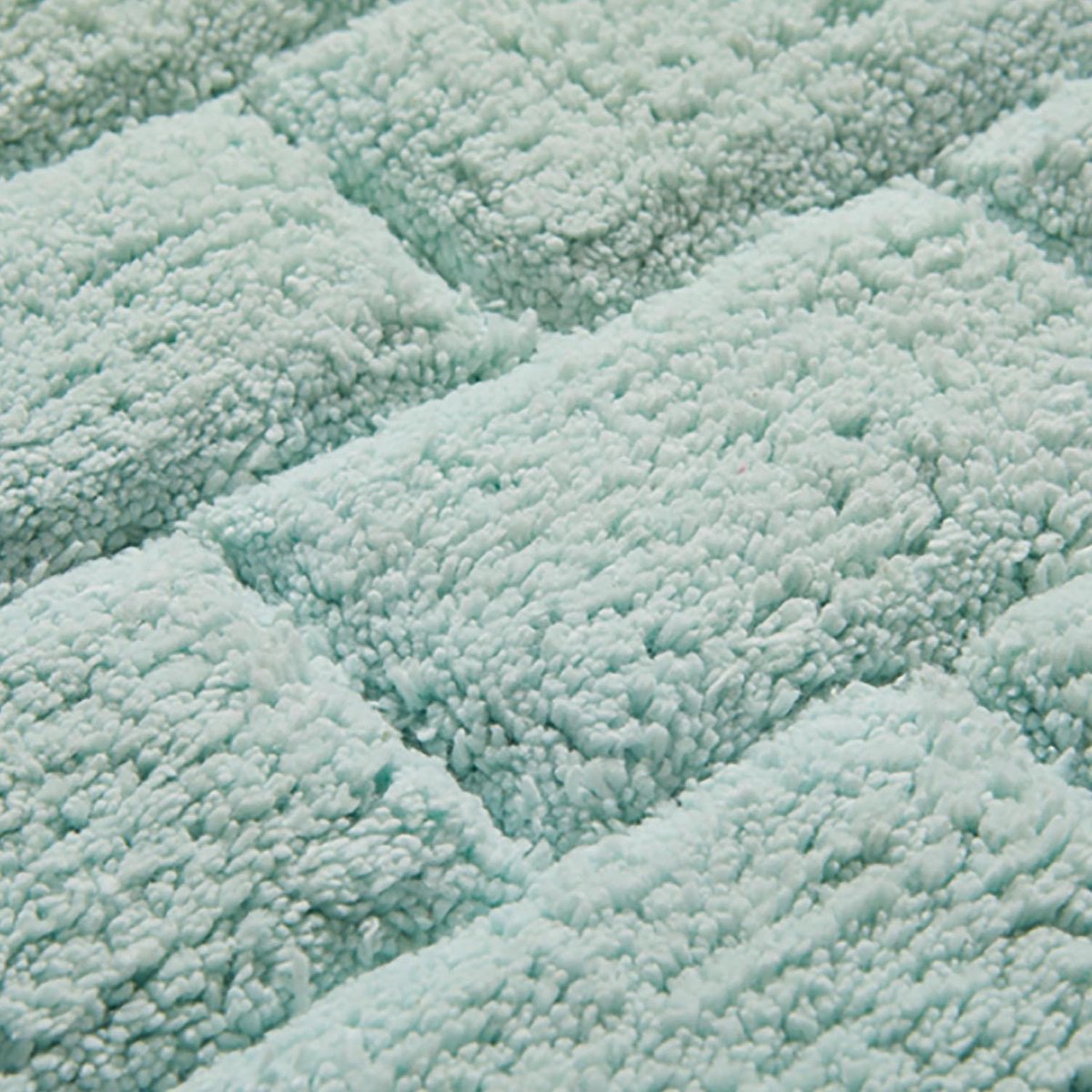 Seahorse Metro Badmat - 100% Katoen - Badmat (60x90 Cm) - Lily Green - Groen