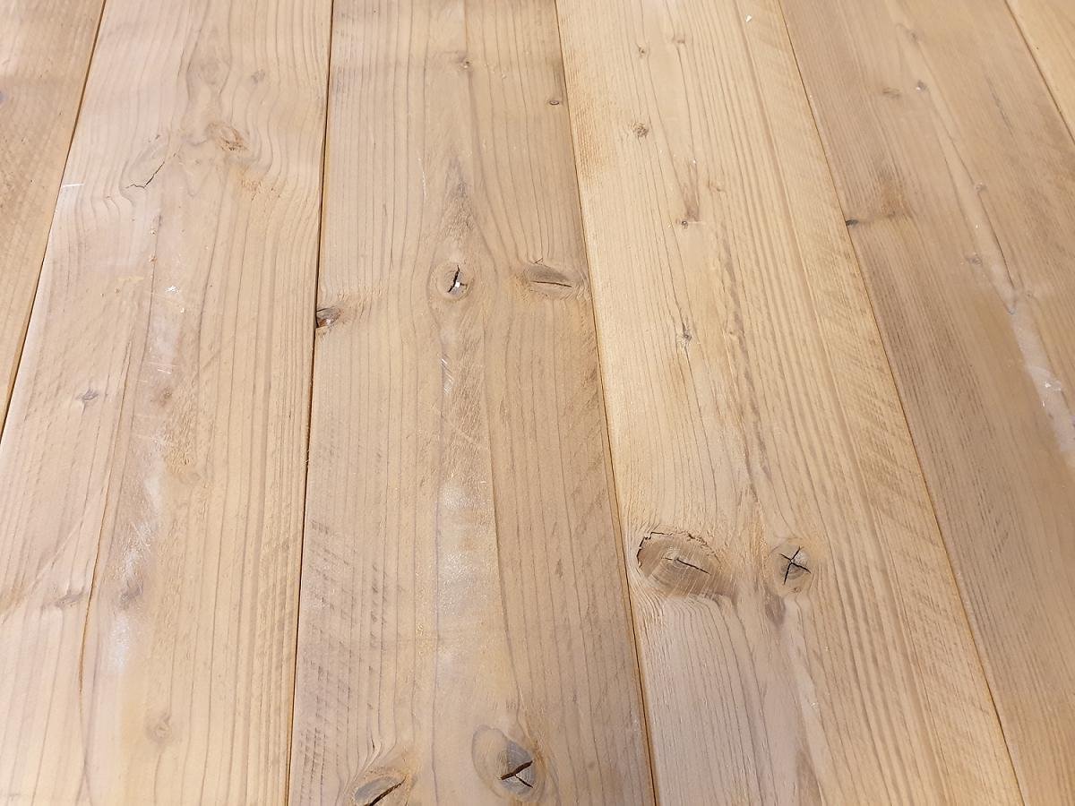 Wood4you Eettafel New York Roasted Wood - Antraciet180/90 Cm - Bruin