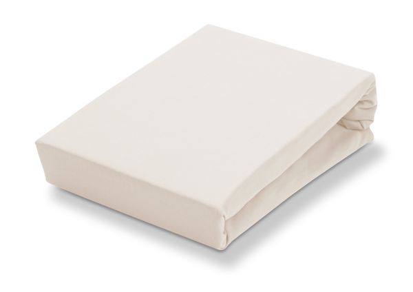 Vandyck Jersey Supreme stretch topper split hoeslaken natural - Beige