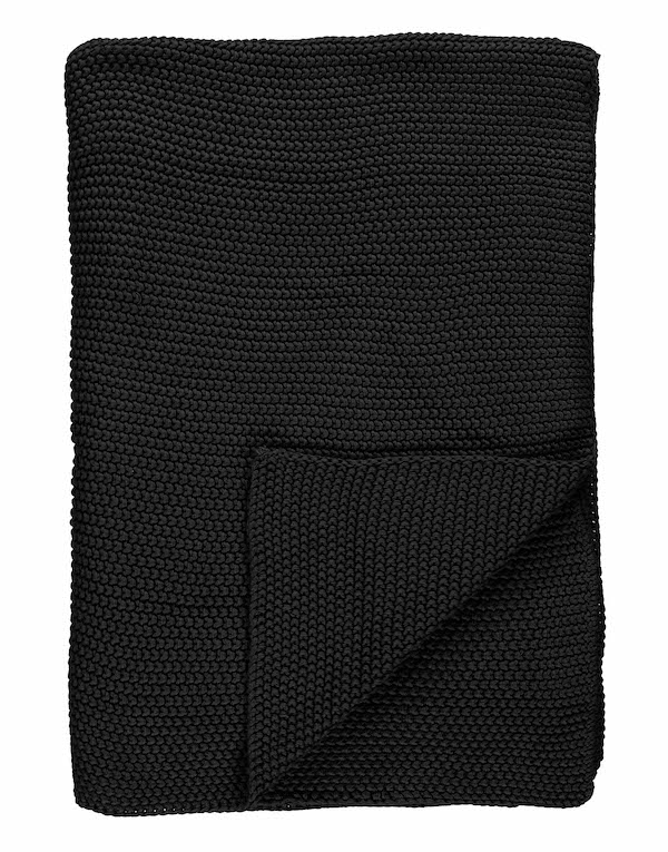 Marc O'Polo Marc O&apos;Polo Nordic knit Plaid Black - Zwart