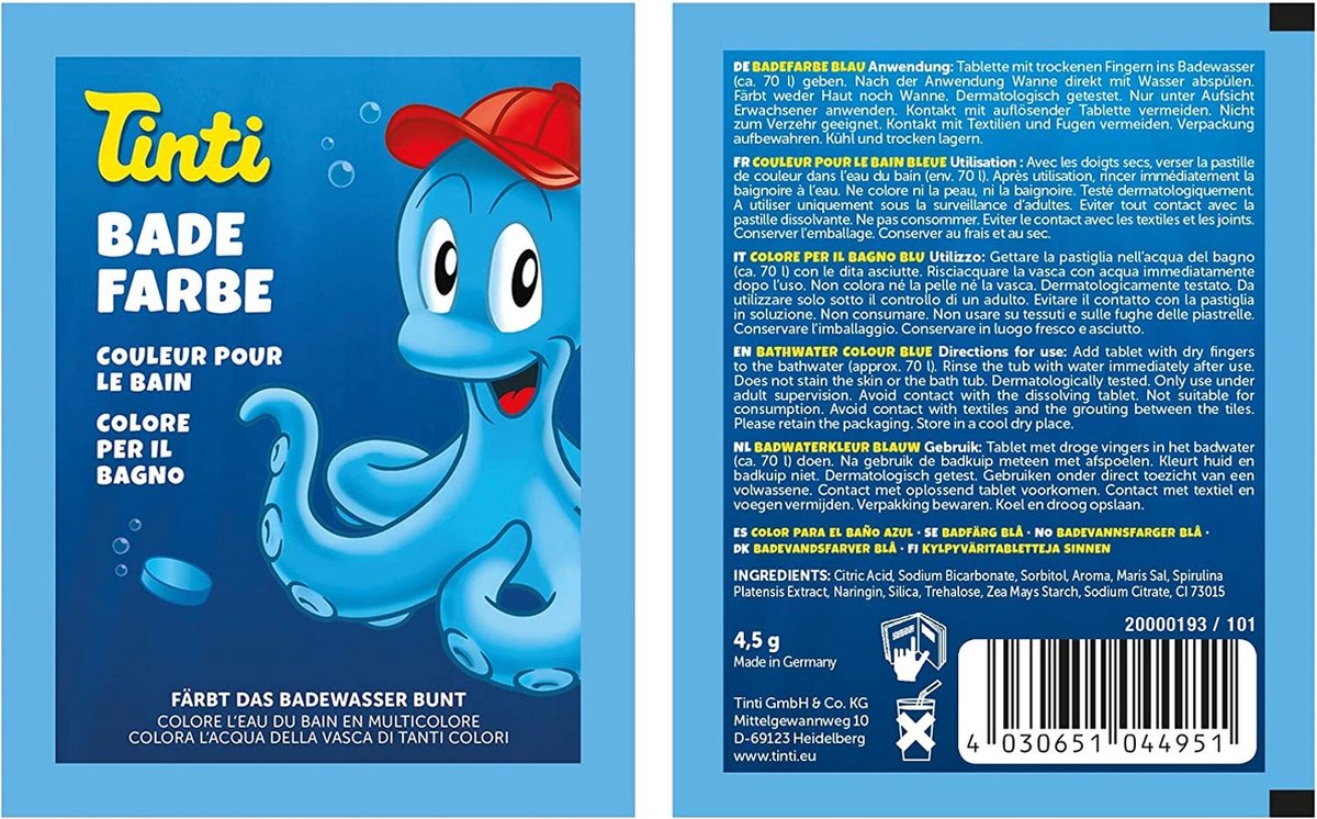 Tinti Schatkist Voor In Bad