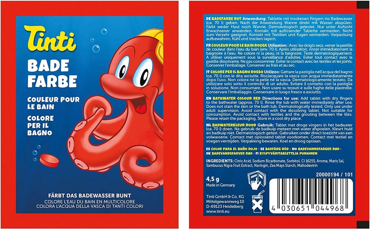 Tinti Schatkist Voor In Bad