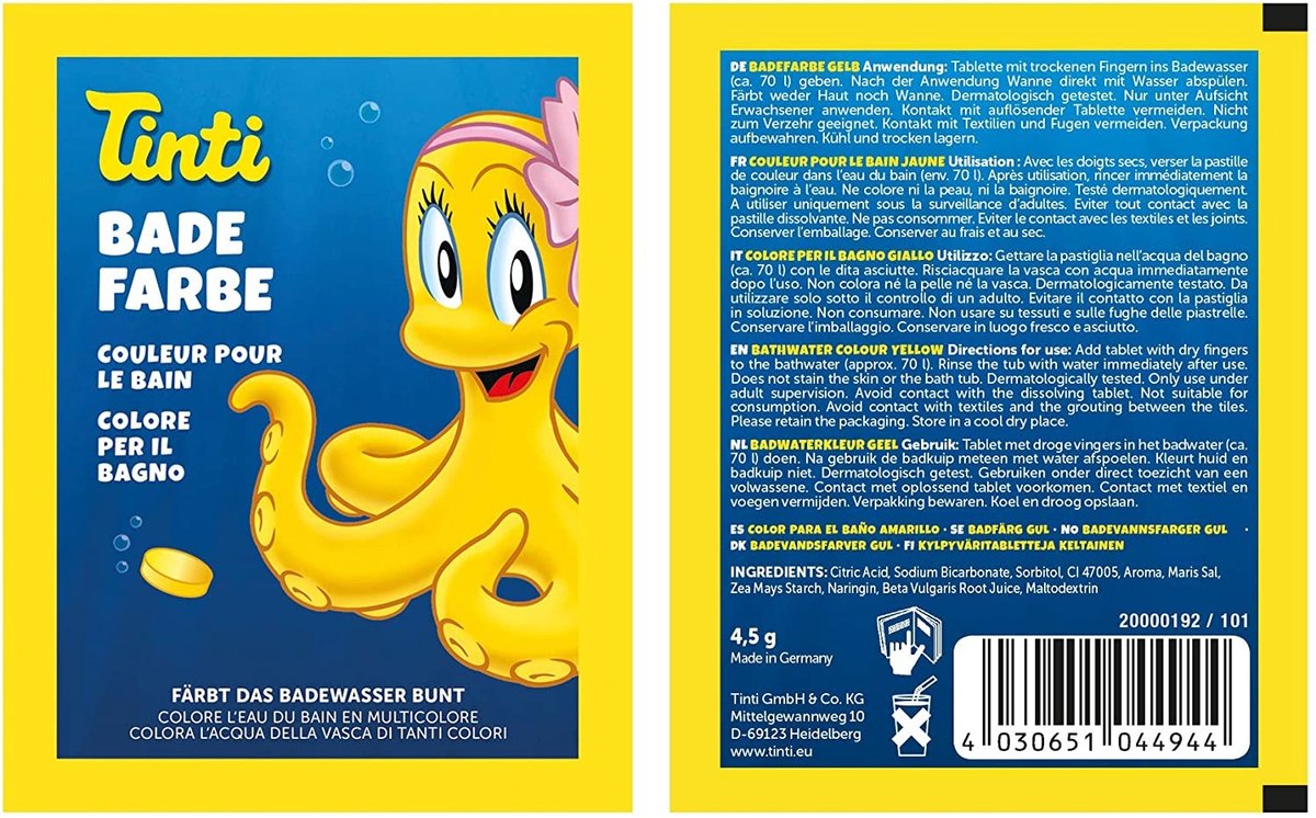 Tinti Schatkist Voor In Bad