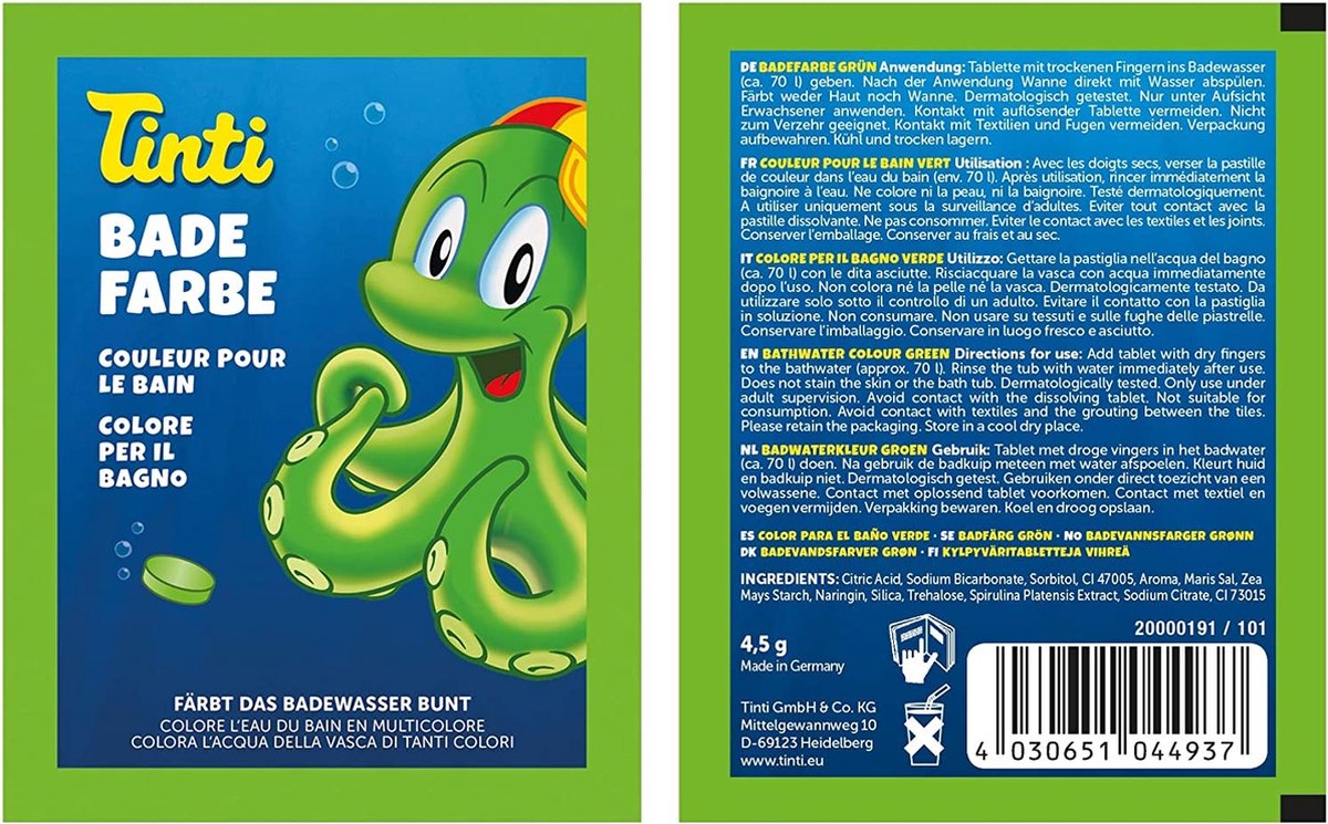 Tinti Schatkist Voor In Bad