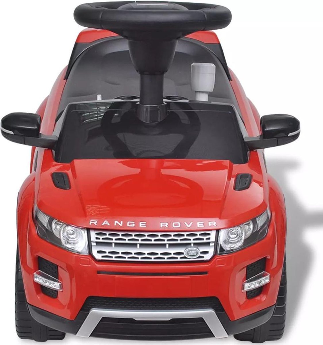 Loopauto Land Rover 348 Met Muziek - Rood