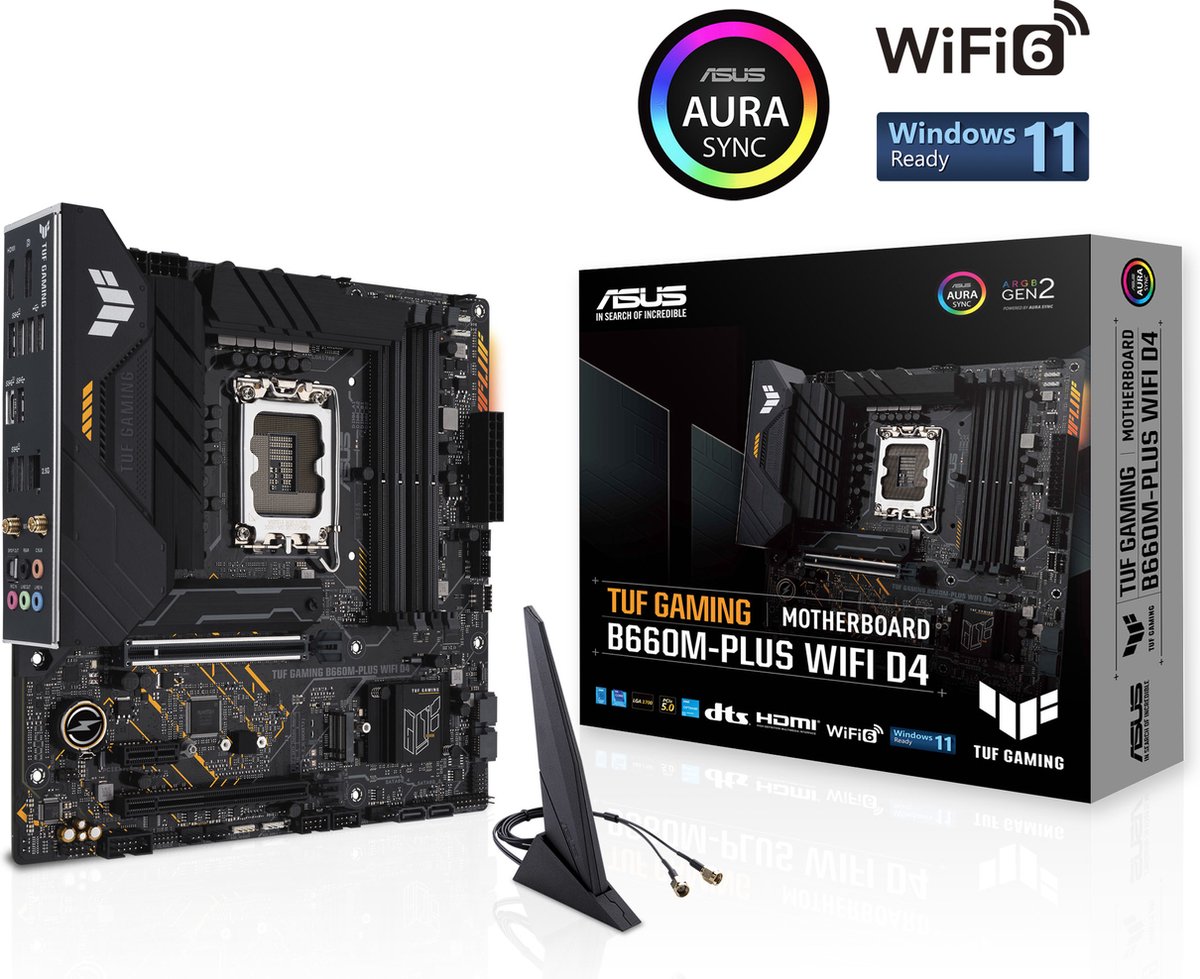 Asus TUF GAMING B660M- PLUS WIFI D4