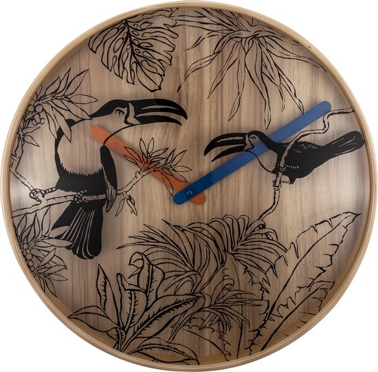 Nextime - Tropical Brids Hout - Beige