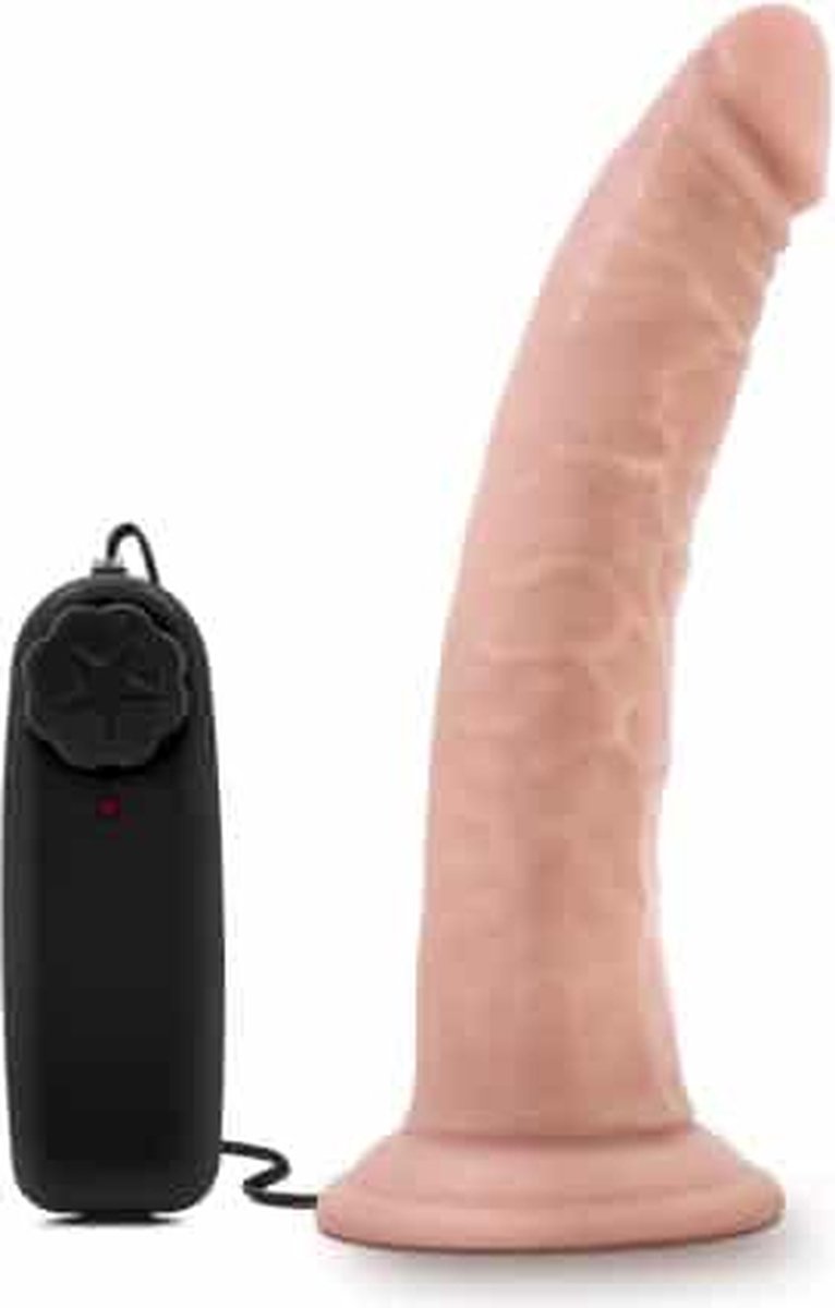 Blush Dr Skin vibrerende dildo 19 cm Dr Dave - Beige