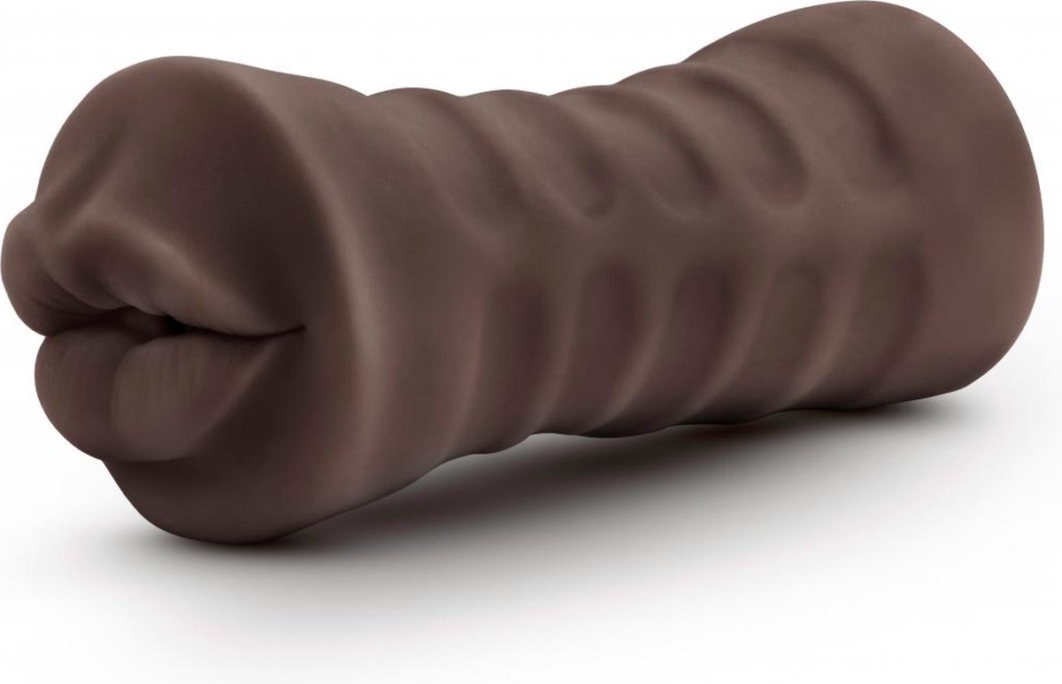 Blush Mond masturbator Renee Hot Chocolate met vibratiebullet - Bruin