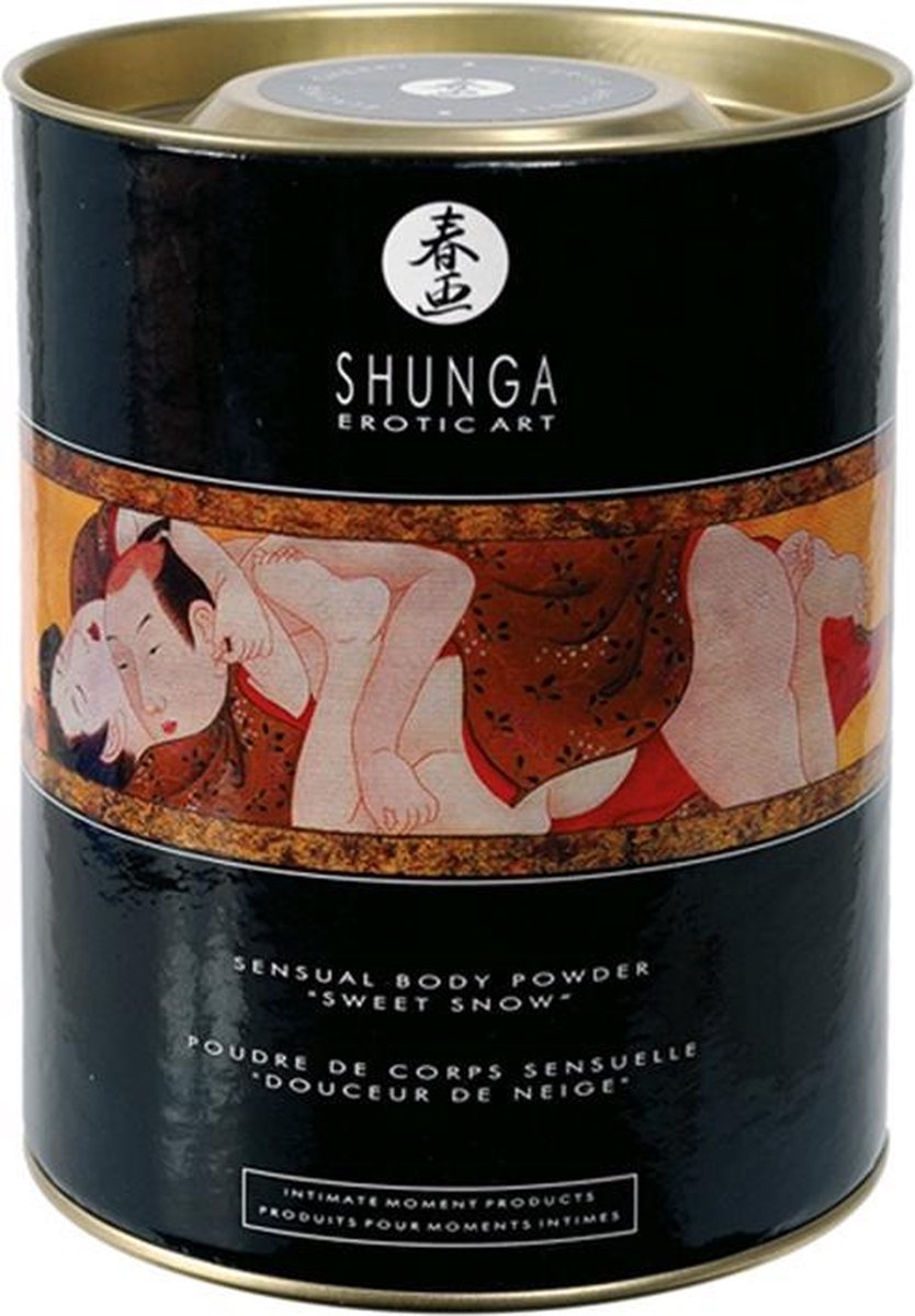 Shunga Sensueel Body Poeder - Zwart