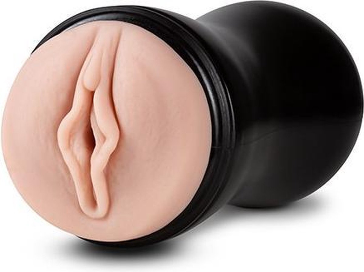 M For Men masturbator met glij-eigenschappen ribbels - Beige