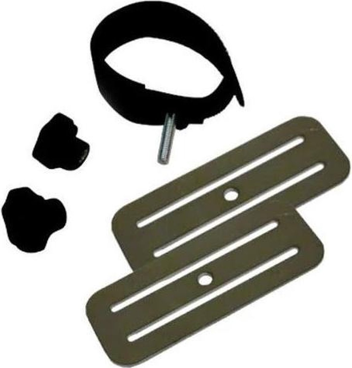 Melia Bakfiets Bevestigingsset (A) Voor Babyschaal - Grijs