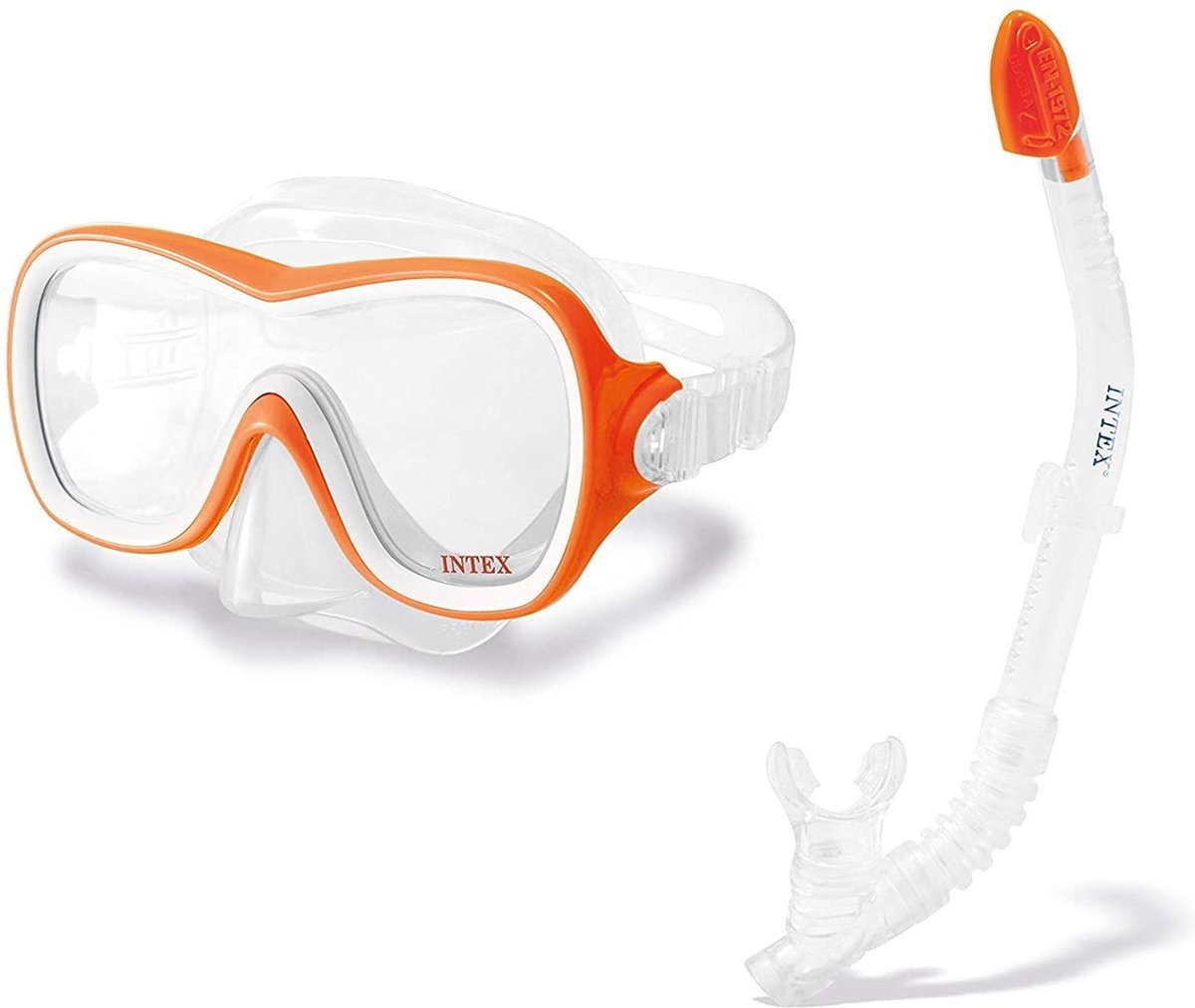 Intex Snorkelset Wave Rider 2-delig - Oranje