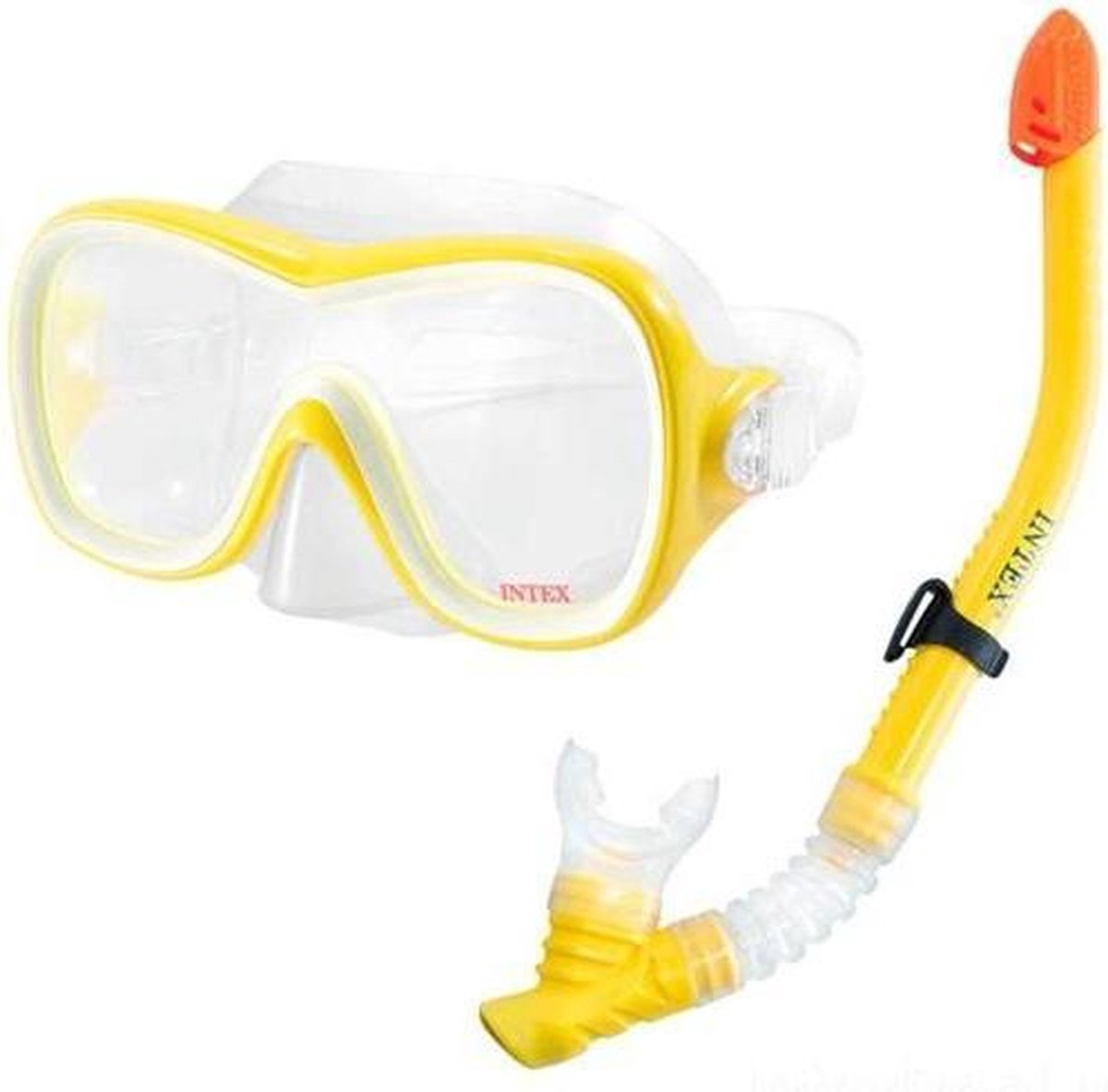 Intex Snorkelset Wave Rider 2-delig - Oranje