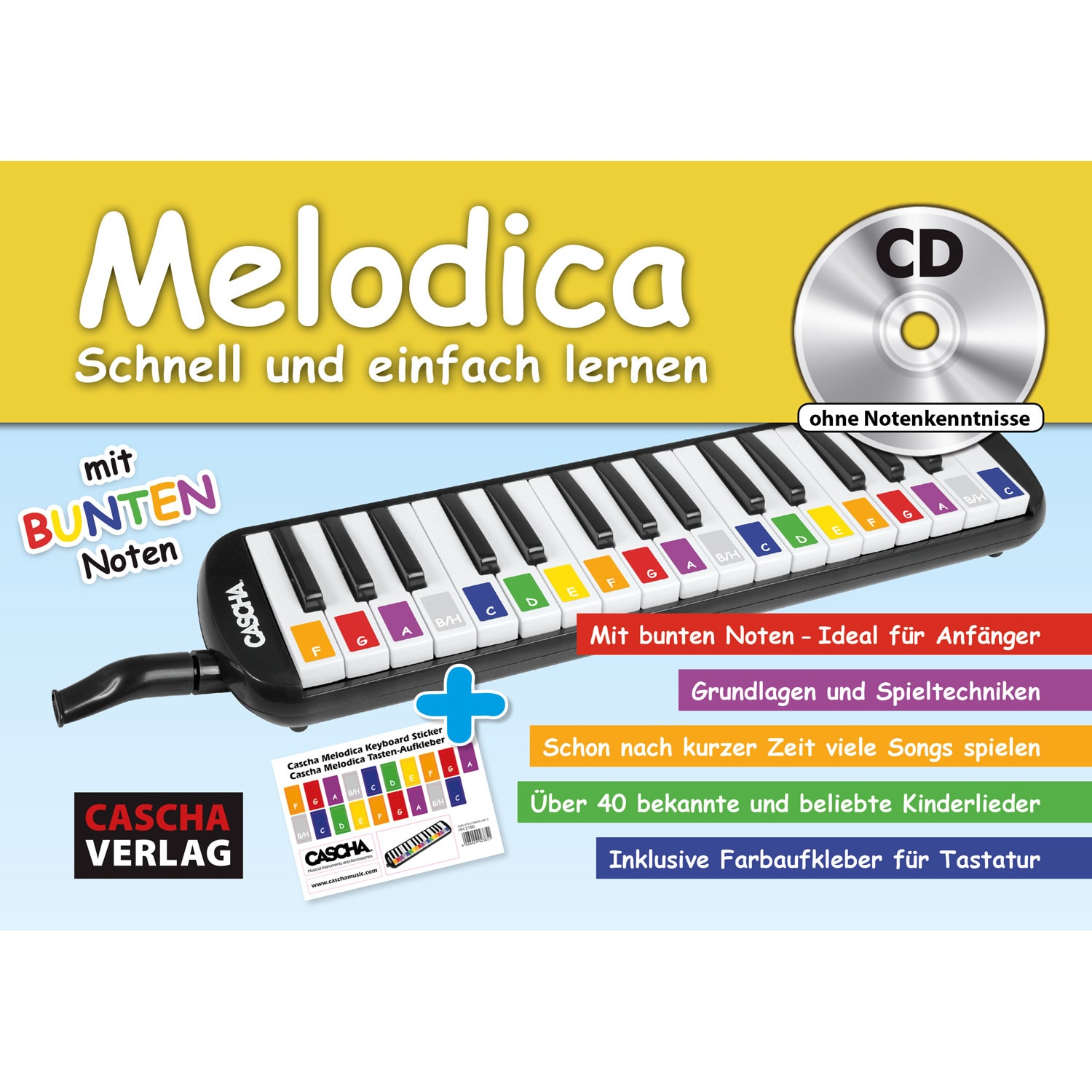 Cascha HH 2184 DE Melodica - Schnell und einfach lernen