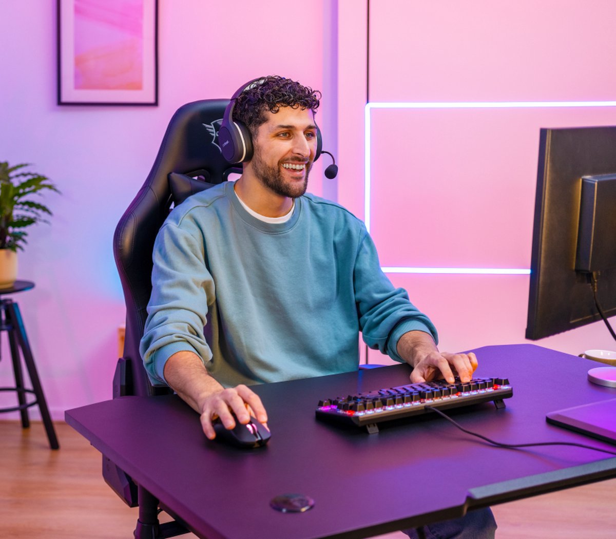 Trust GXT 980 Redex Draadloze Gaming-muis - Zwart