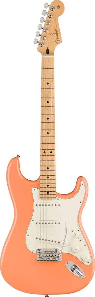 Fender Limited Special Edition Player Stratocaster Pacific Peach MN elektrische gitaar