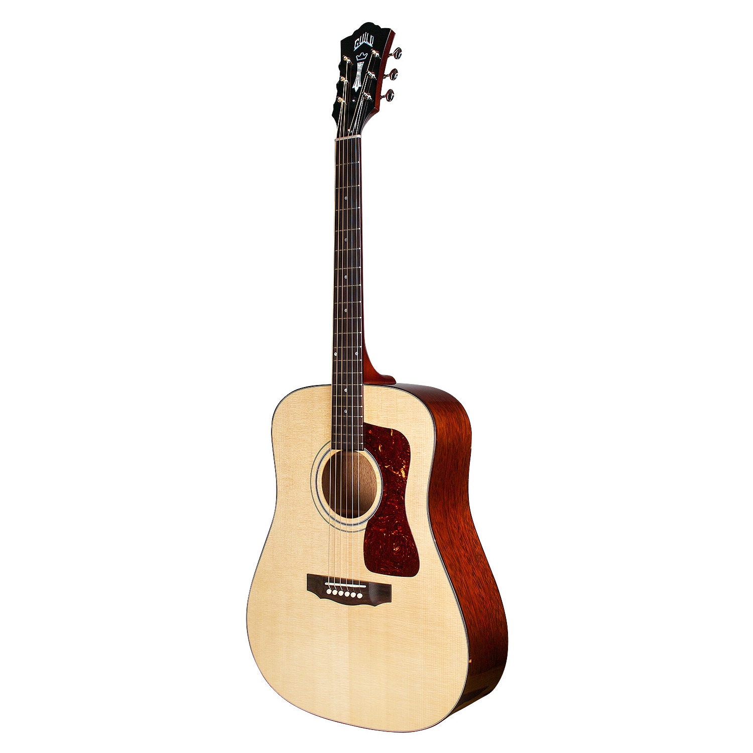 Guild D-40 Traditional Natural westerngitaar met koffer