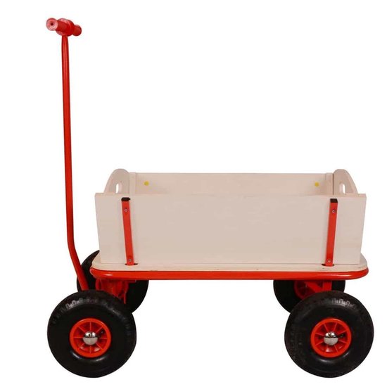 Benson Bolderkar - Bolderwagen Hout - Rood