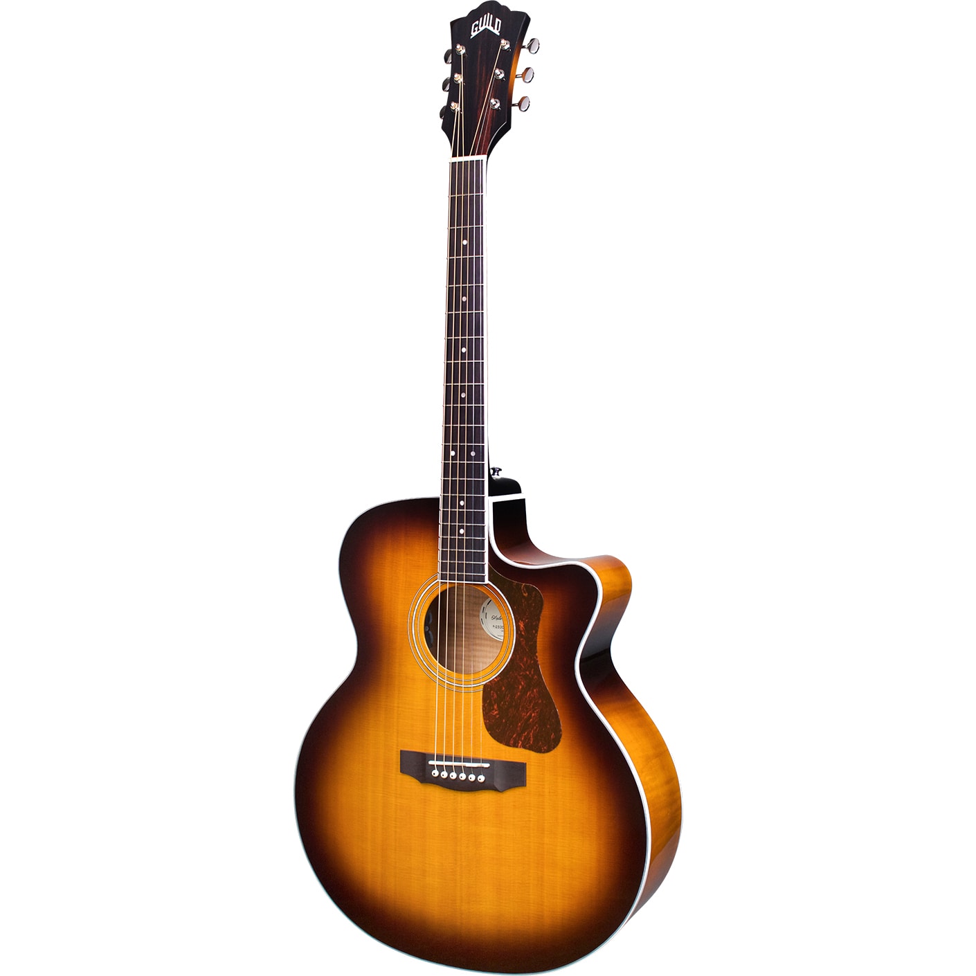 Guild F-250CE Deluxe Maple Antique Burst Westerly elektrisch-akoestische westerngitaar