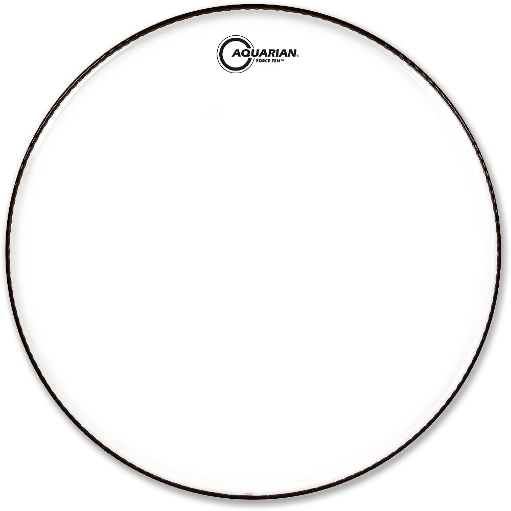 Aquarian Force Ten Clear 14 inch drumvel