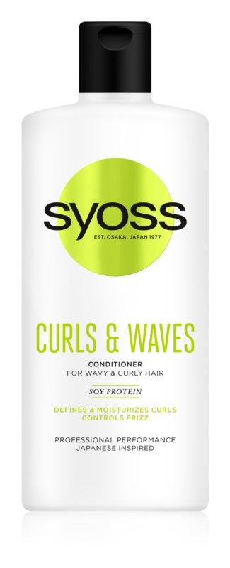 Syoss Curls en Waves Conditioner Voor Krullend En Golvend Haar 440ml