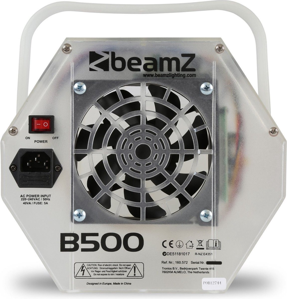 BEAMZ B500LED bellenblaasmachine