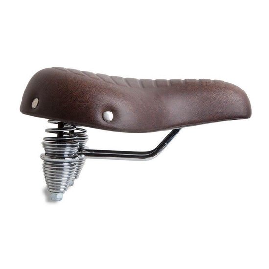 ABI Fietszadel Cruiser 270 X 245 Mm Unisex - Bruin