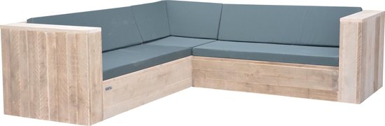 Wood4you Loungeset 1 Van Steigerhout - Bruin