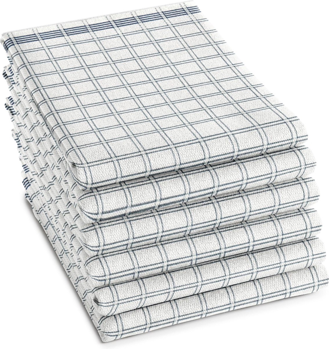 DDDDD Theedoek National Blue (6 Stuks) - Blauw