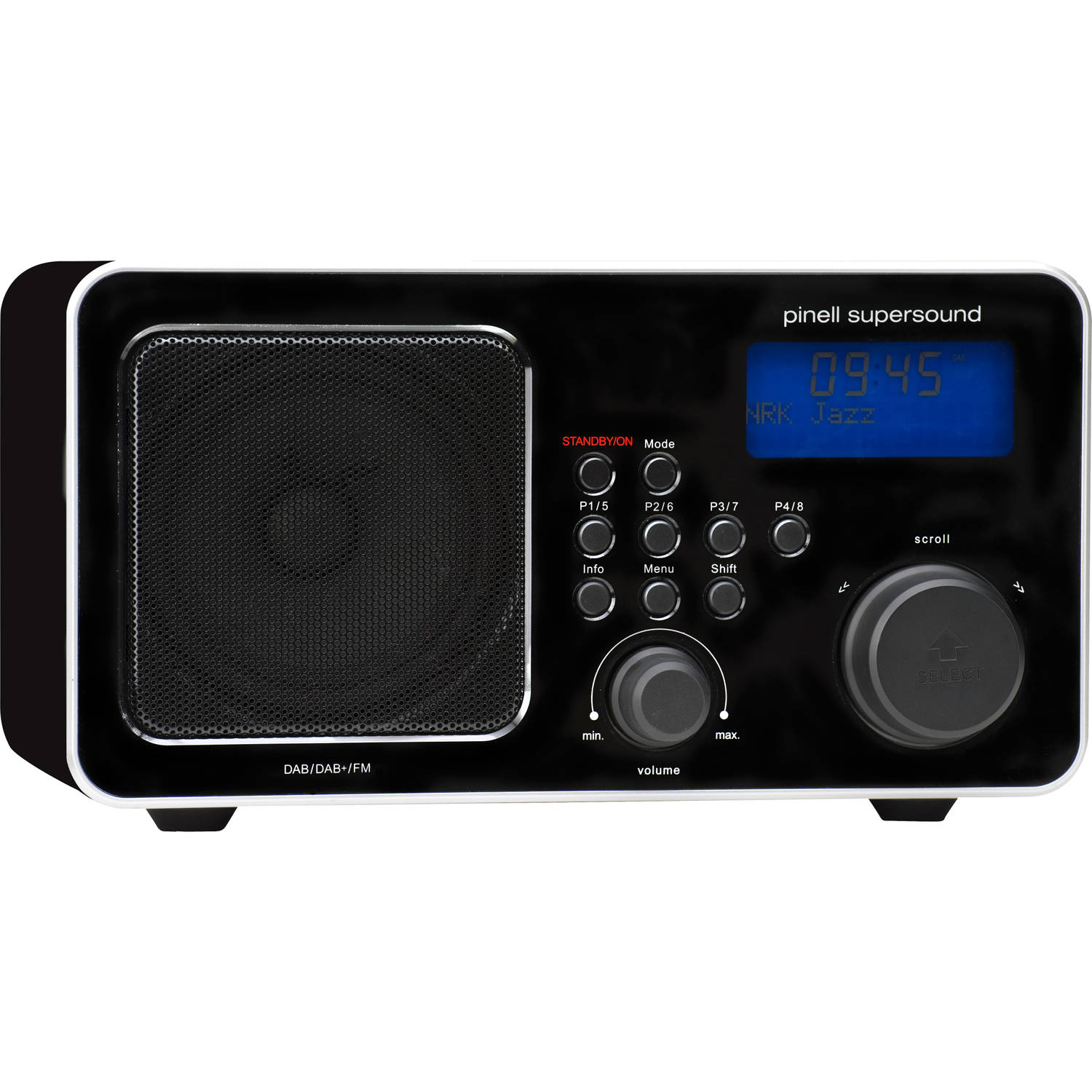 Pinell Supersound Dab+ - Zwart