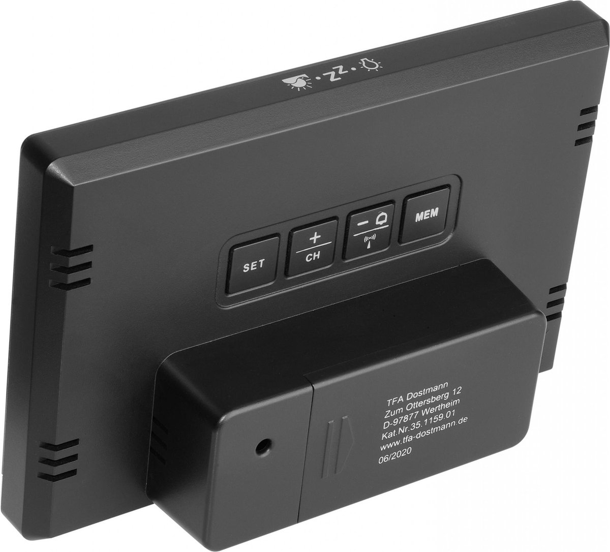 TFA Dostmann Dostmann Weather Boy Black