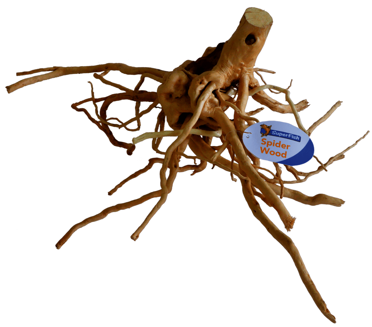 Superfish Spiderwood - Aquarium - Ornament - Large - Bruin