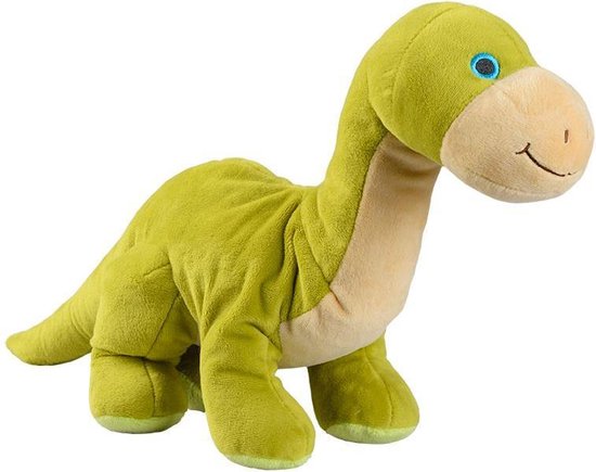 Warmies Warmteknuffel Dino 30 Cm - Groen