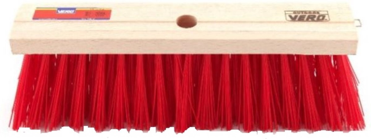Huismerk Premium Bezem - 41 Centimeter - Rood