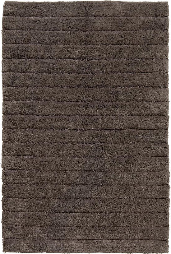 Seahorse Board Badmat - 100% Katoen - Badmat (60x90 Cm) - Basalt - Bruin