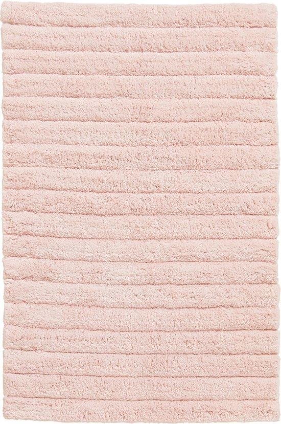 Seahorse Board Badmat - 100% Katoen - Badmat (60x90 Cm) - Pearl Pink - Paars