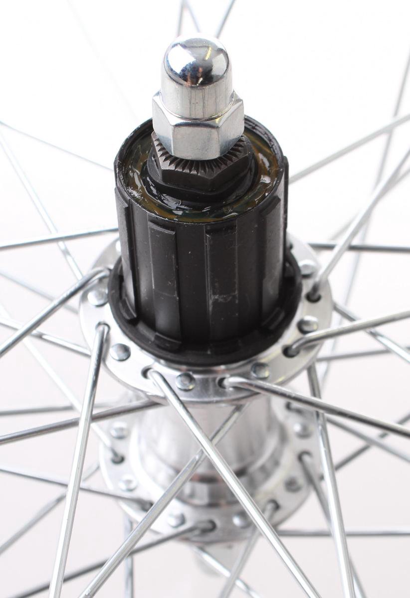 Roland Achterwiel Paralex 28 Inch 8/9v 36g Zwart/zilver - Silver