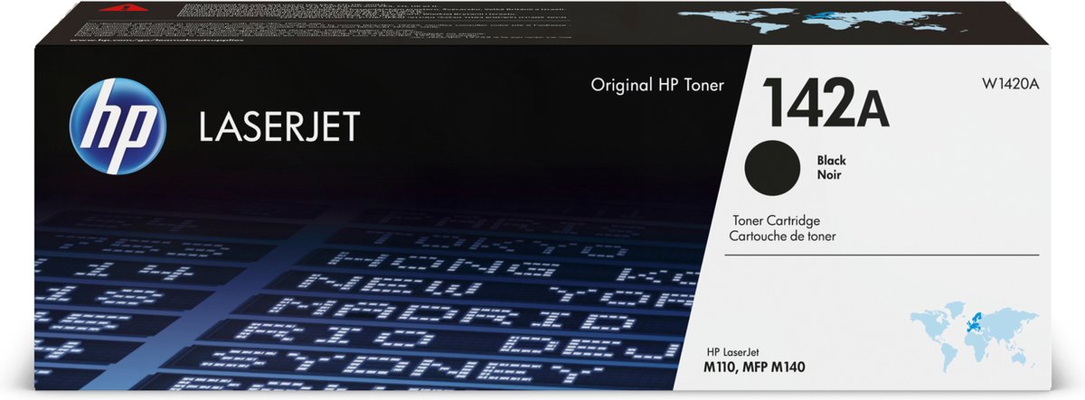 HP 142A toner - Zwart