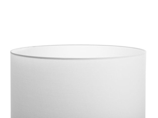 Beliani Tobol Staande Lamp Metaal 60 X 60 Cm - Wit