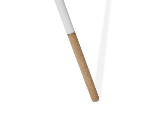 Beliani Tobol Staande Lamp Metaal 60 X 60 Cm - Wit