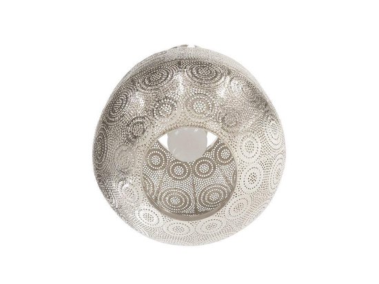 Beliani Maringa Hanglamp Metaal 23 X 23 Cm - Silver