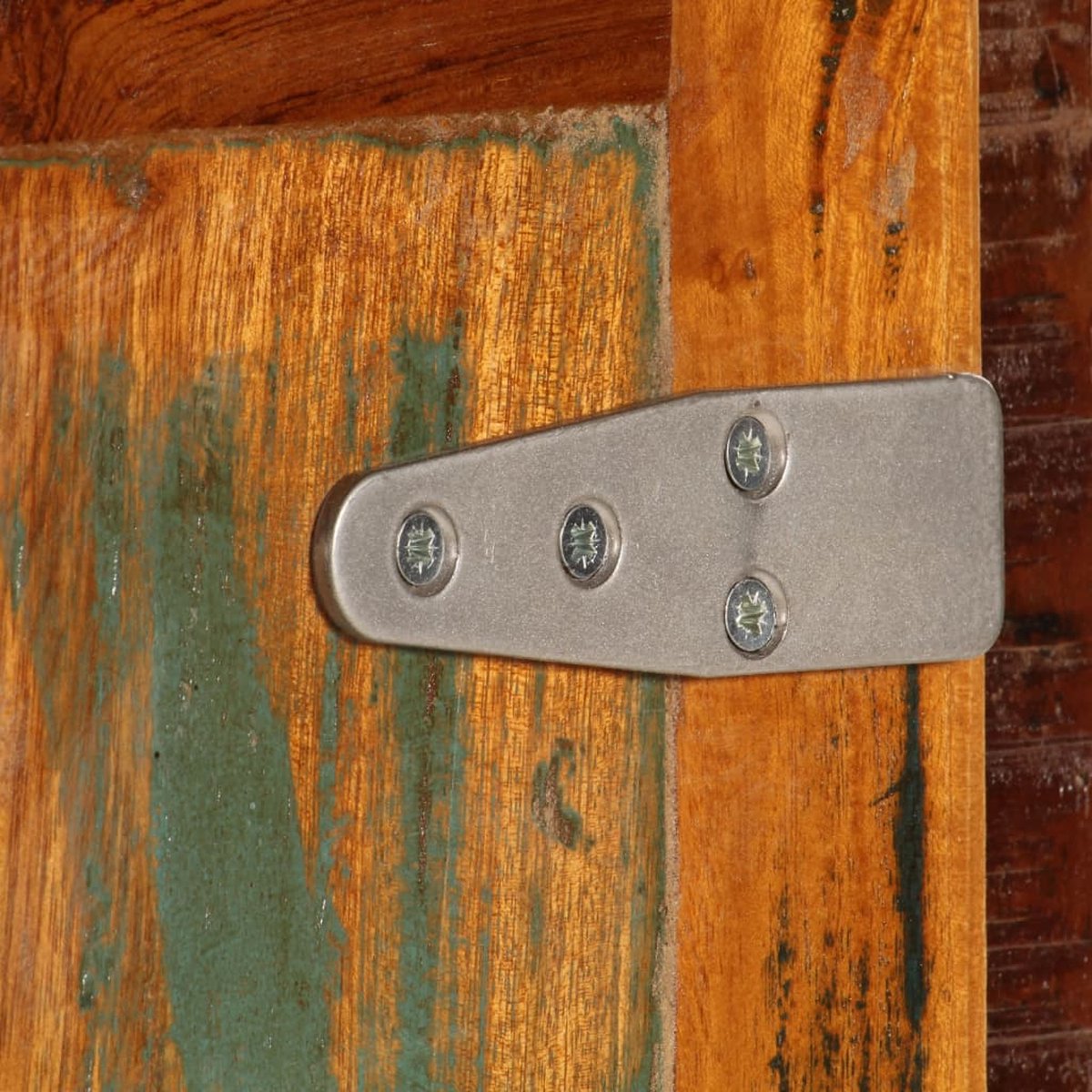 Vidaxl Nachtkastje 50x30x50 Cm Massief Gerecycled Hout