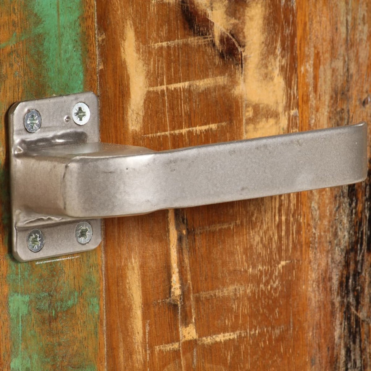 Vidaxl Nachtkastje 50x30x50 Cm Massief Gerecycled Hout