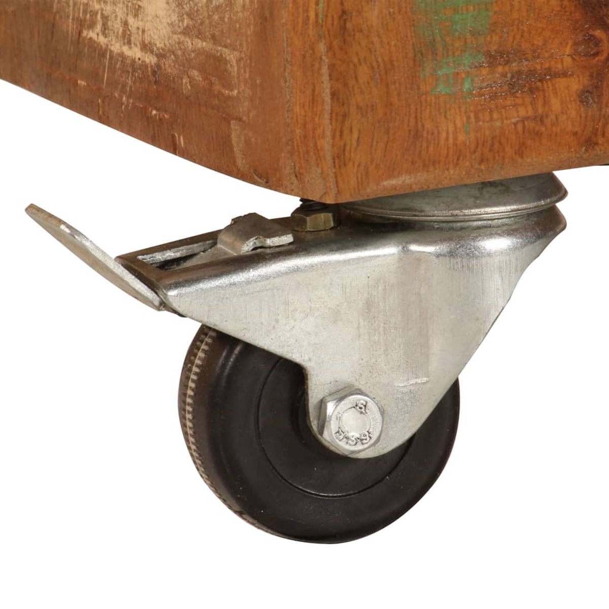 Vidaxl Nachtkastje 50x30x50 Cm Massief Gerecycled Hout