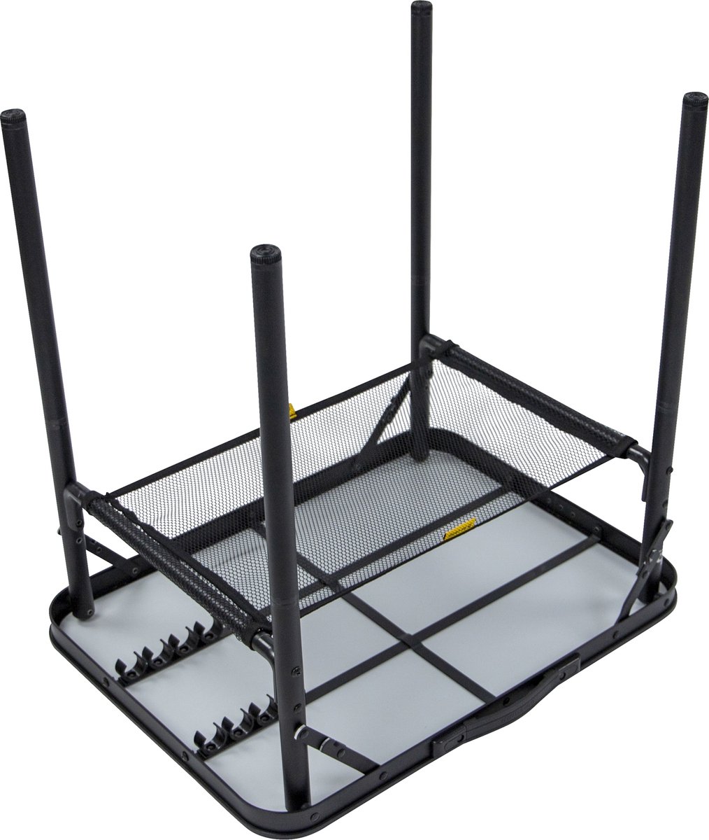 Bo-Camp Northgate 60 x 45 cm Campingtafel - Grijs