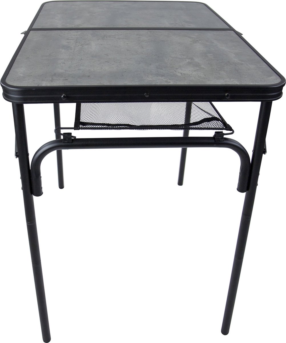 Bo-Camp Northgate 90 x 60 cm Campingtafel - Grijs