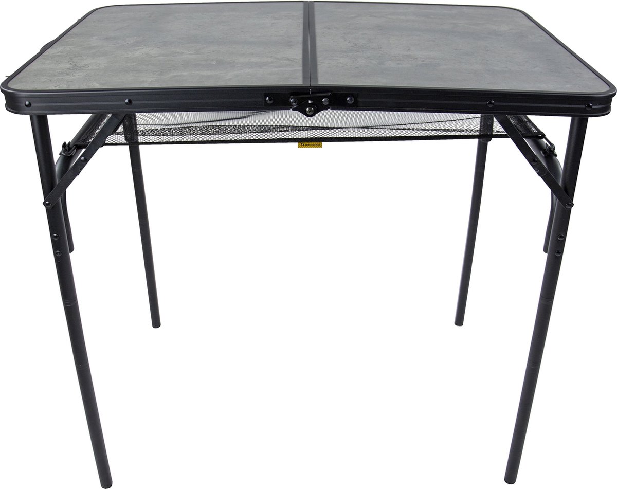 Bo-Camp Northgate 90 x 60 cm Campingtafel - Grijs